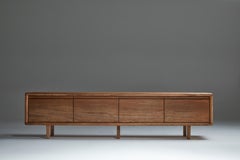 Salomon Credenza in Rosa Morada Wood with a Natural Oil Finish by Kresta Studio