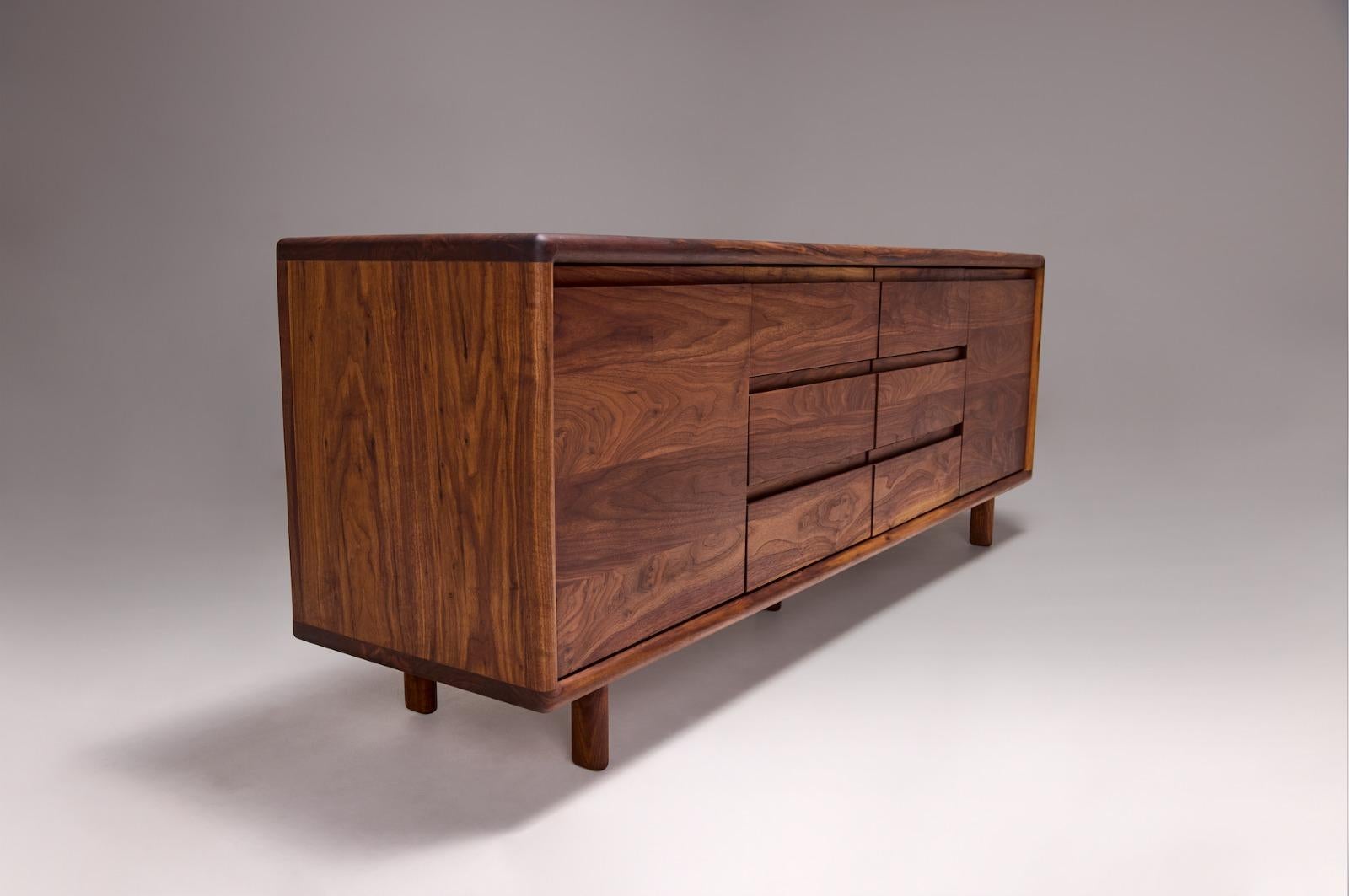 Credenza Salomon in Wood Wood con finitura a olio naturale di Kresta Studio in vendita 5
