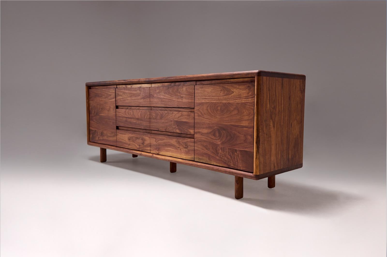 Credenza Salomon in Wood Wood con finitura a olio naturale di Kresta Studio in vendita 6