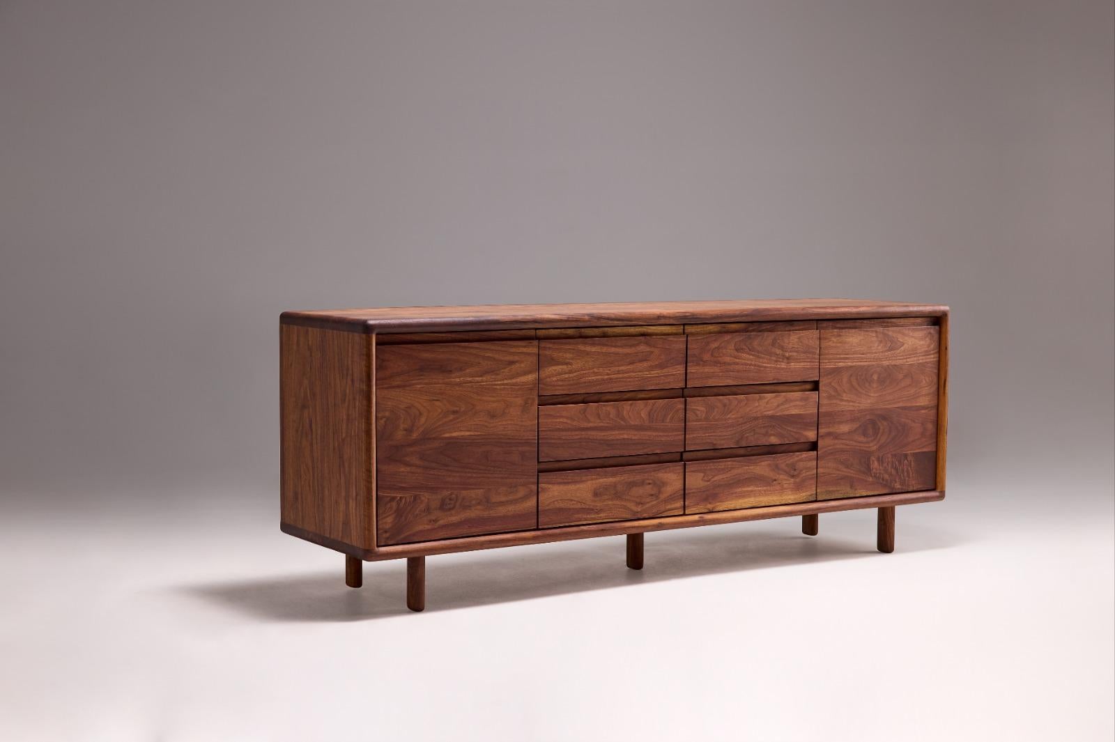 Credenza Salomon in Wood Wood con finitura a olio naturale di Kresta Studio in vendita 7