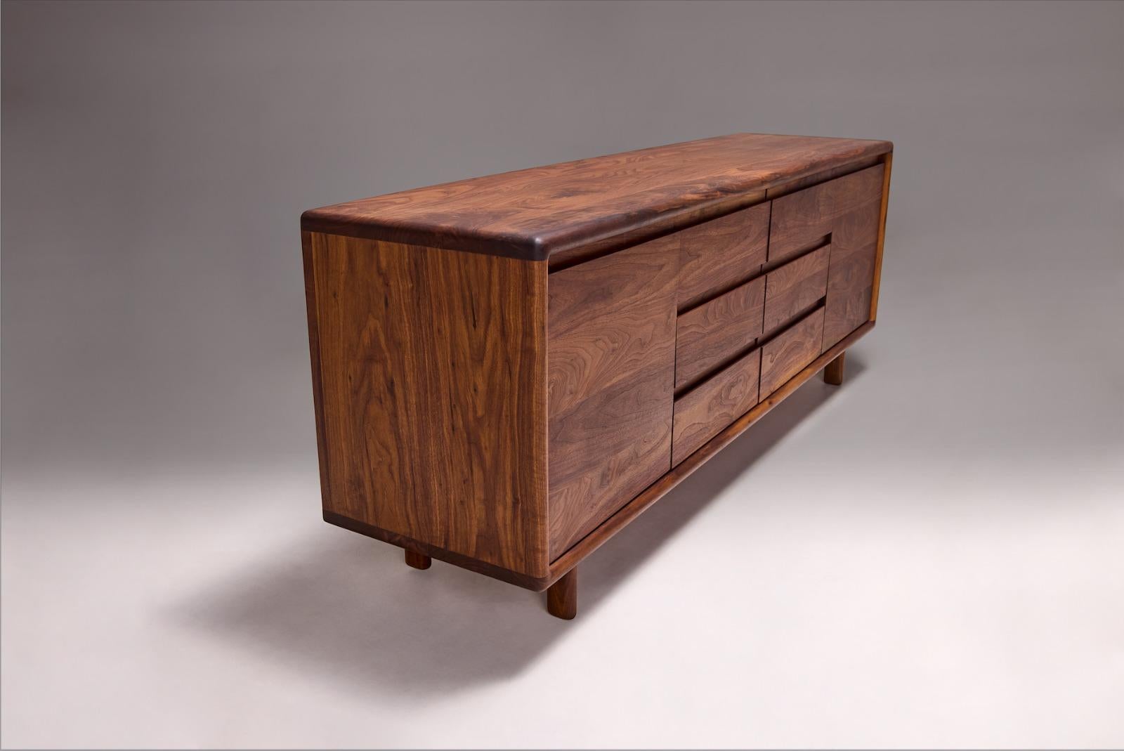 Credenza Salomon in Wood Wood con finitura a olio naturale di Kresta Studio in vendita 9