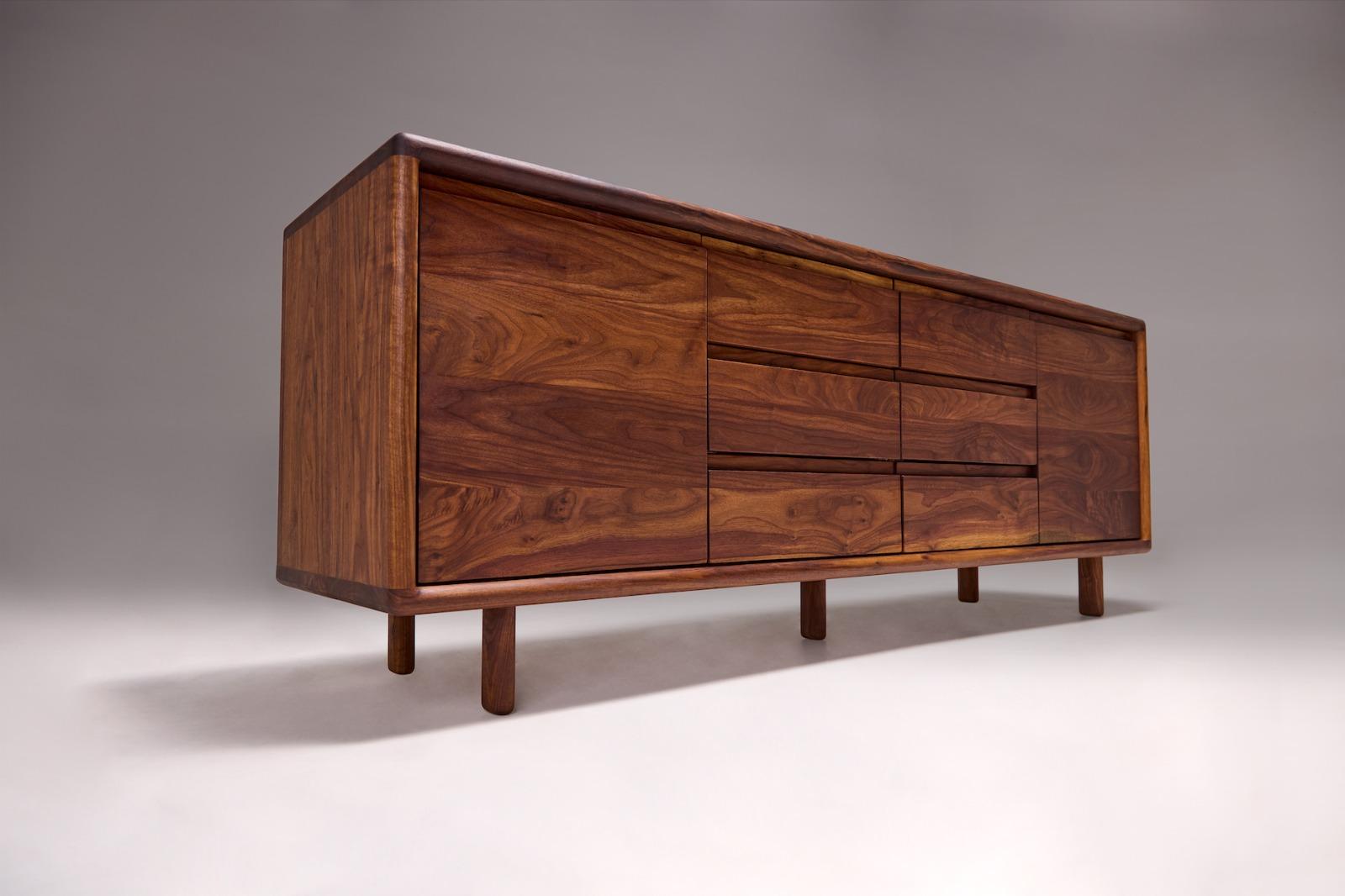 Credenza Salomon in Wood Wood con finitura a olio naturale di Kresta Studio in vendita 10
