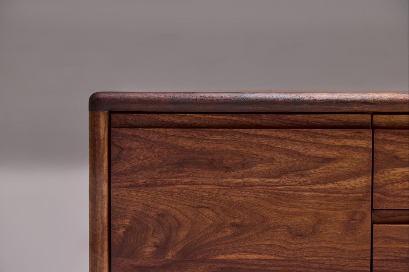 Messicano Credenza Salomon in Wood Wood con finitura a olio naturale di Kresta Studio in vendita
