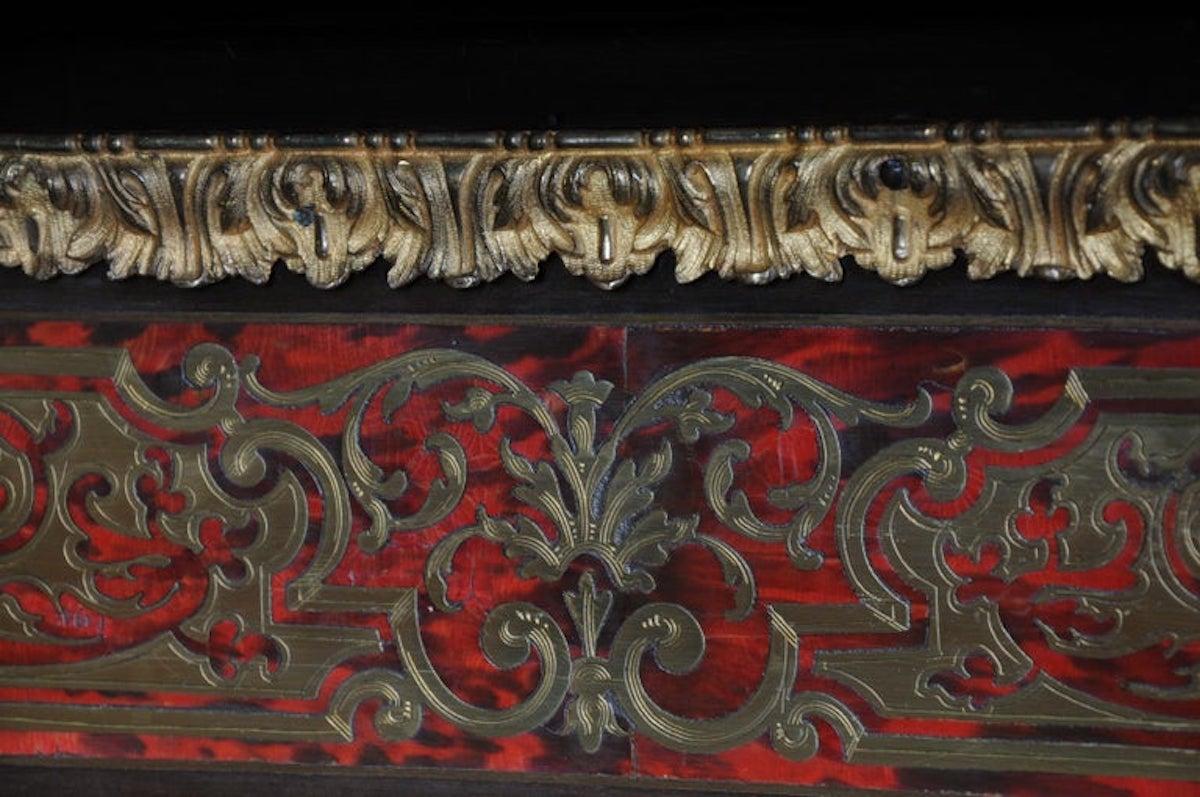 Salon Boulle-Kommode, Kommode Napoleon III., Paris im Angebot 4