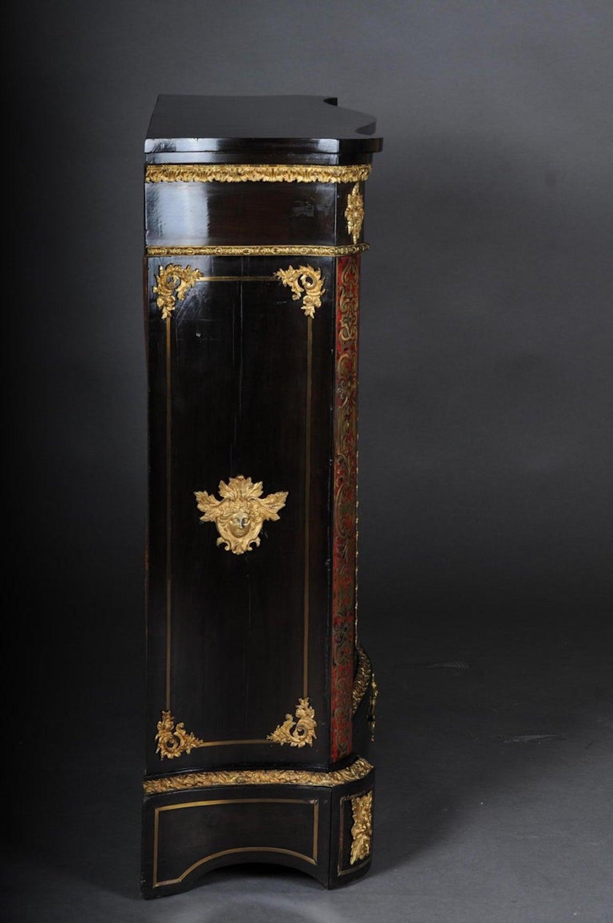 Salon Boulle-Kommode, Kommode Napoleon III., Paris im Angebot 5