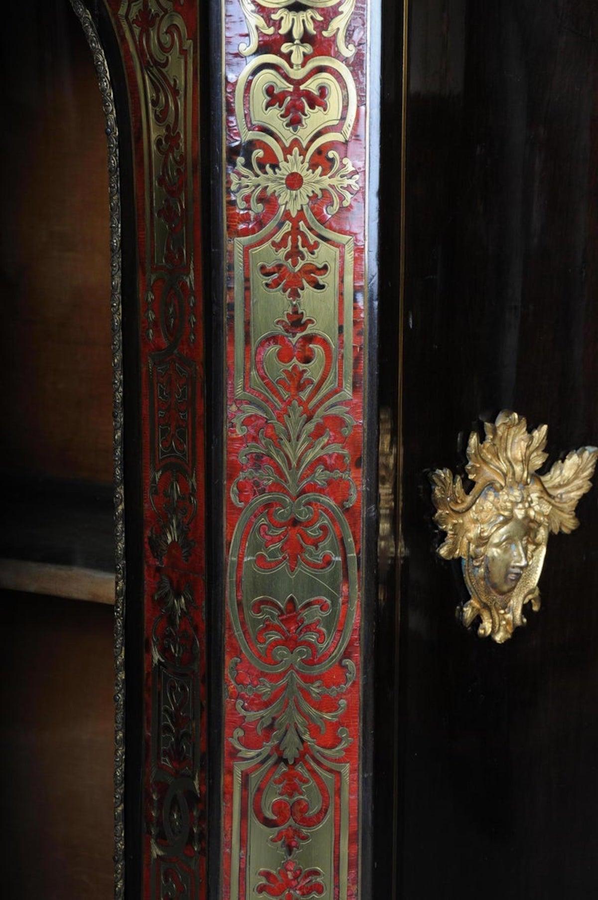 Salon Boulle-Kommode, Kommode Napoleon III., Paris im Angebot 8