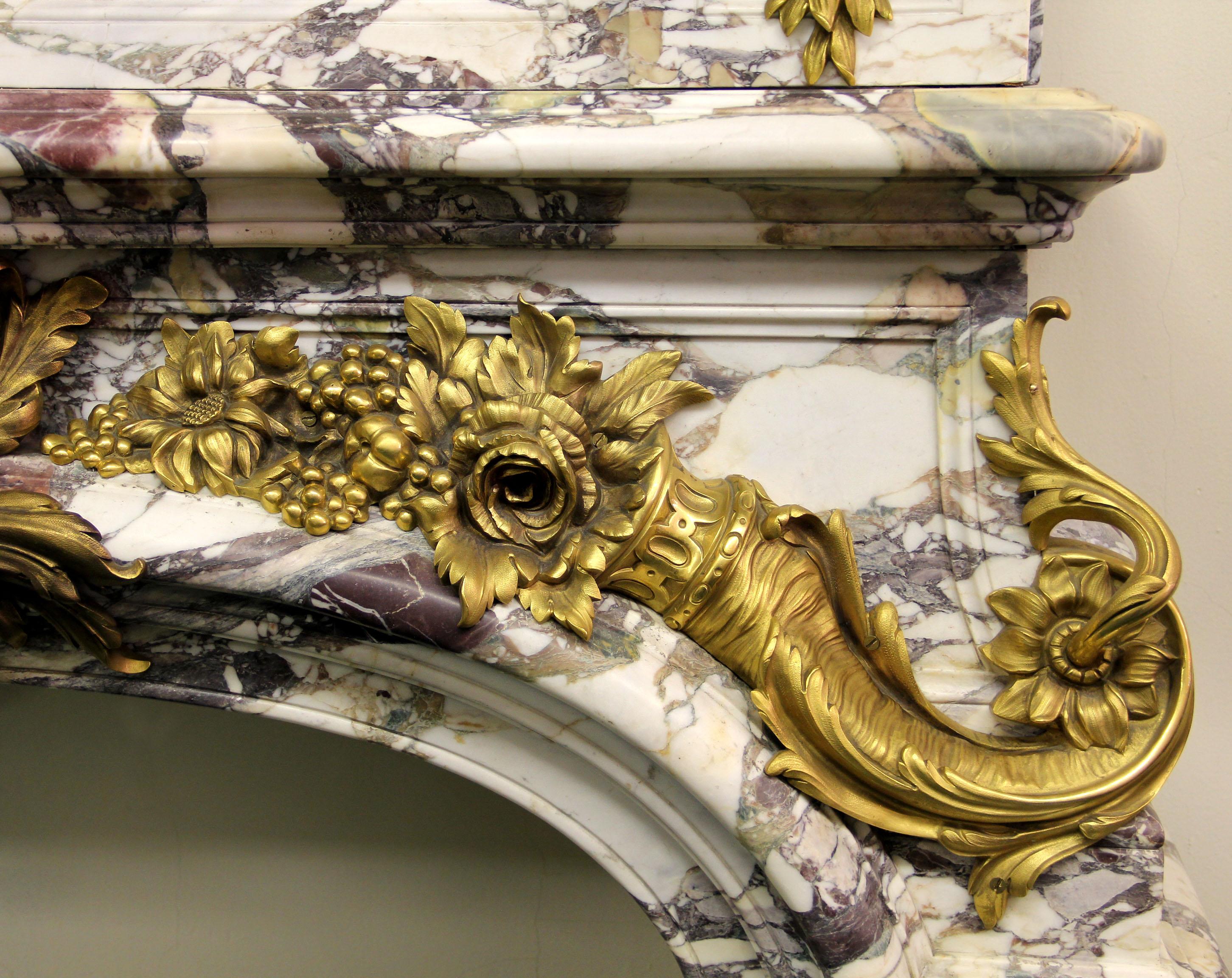 French Salon De Hercules Fireplace, Palace of Versailles For Sale