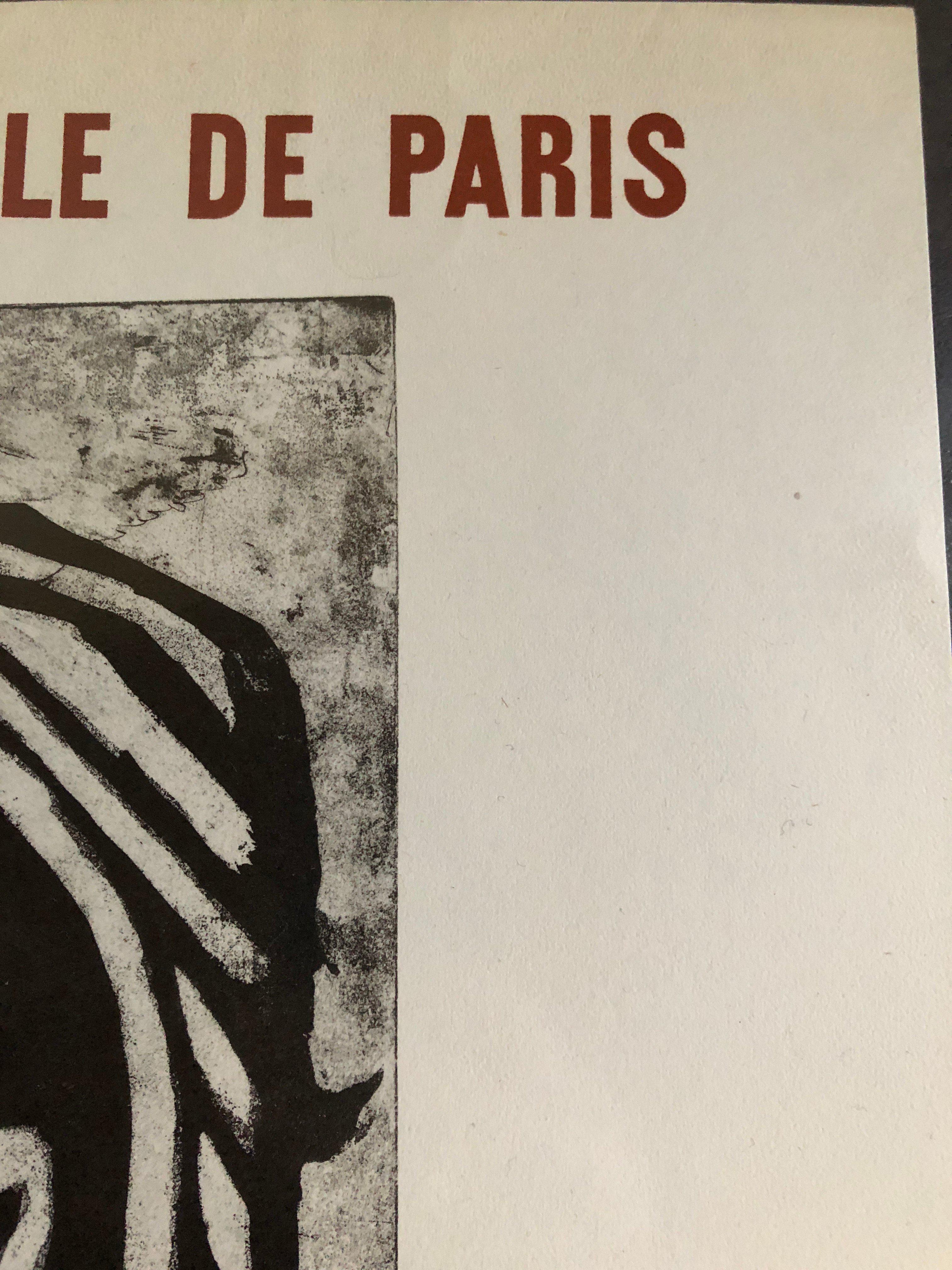 Modern 'Salon de Mai' Vintage Picasso Exhibition Poster, 1957