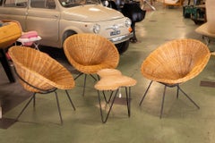 salon rotin Raoul Guys 1950