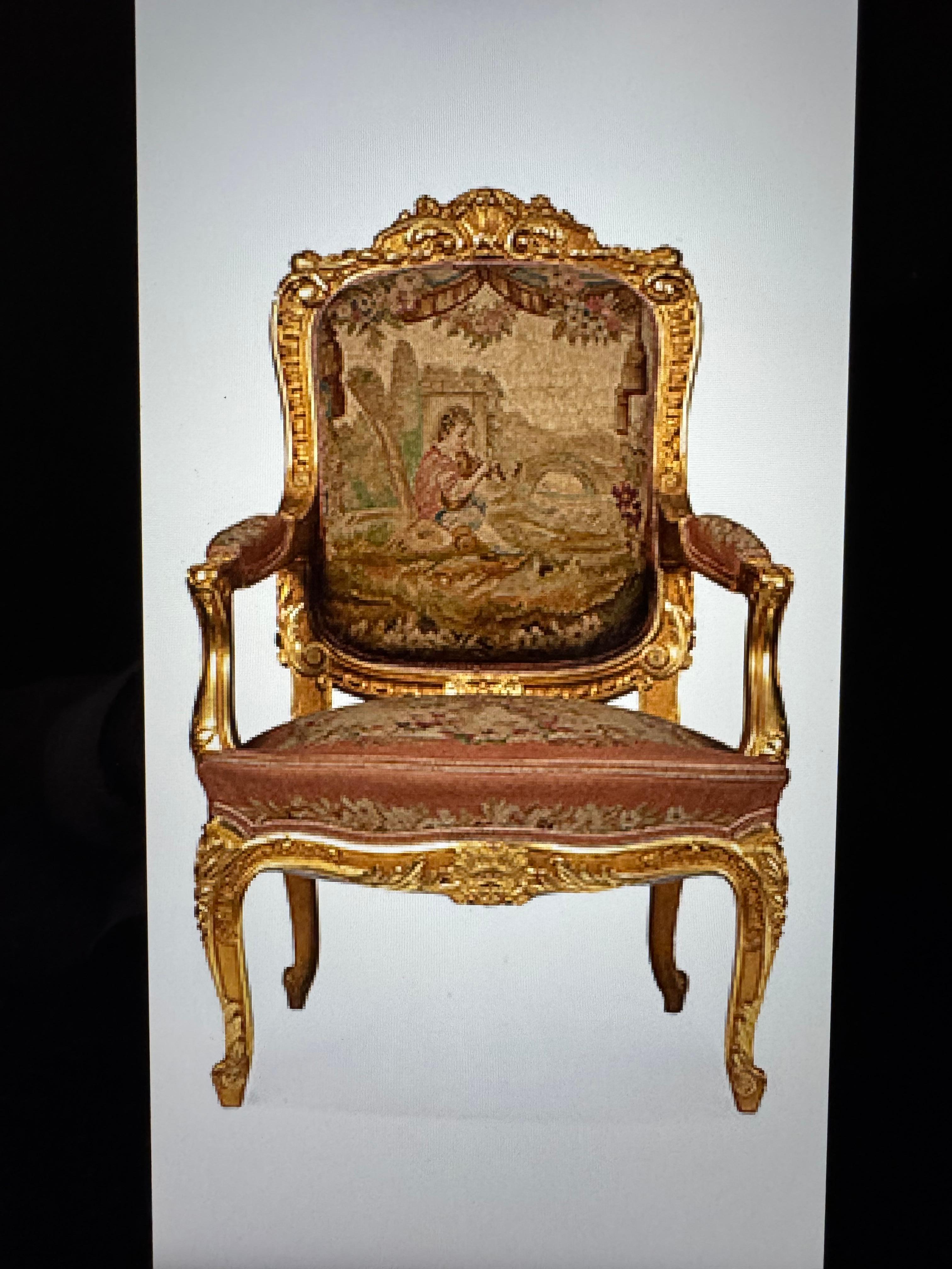 Napoleone III Set da salotto composto da un divano e sei poltrone in vendita