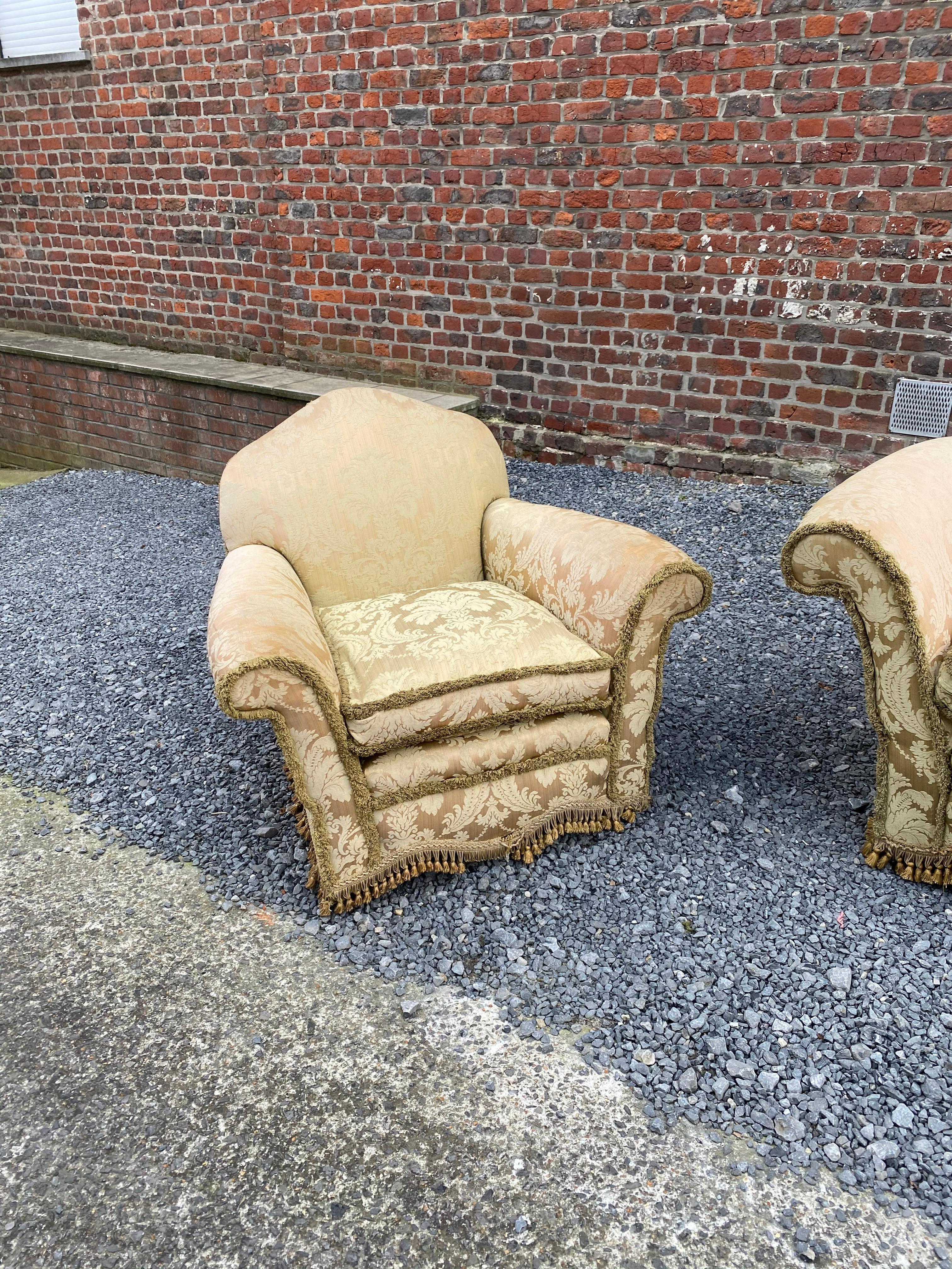 Salon Set Neo Baroque / Rococo circa 1930 to Fully Restore For Sale 1