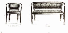 Salon Suite by G. Siegel for J & J Kohn, Austria, circa 1900