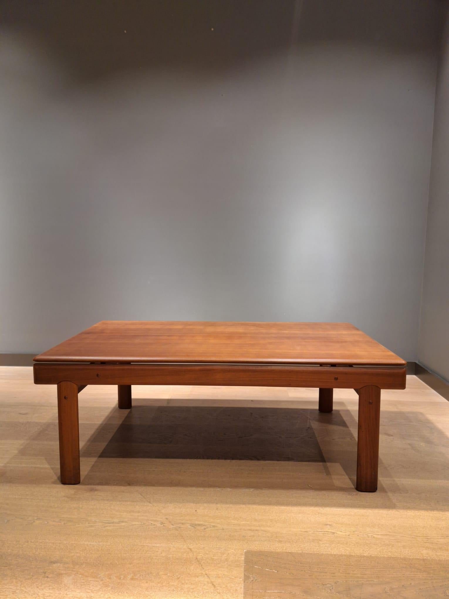 Teak Salon table for Bramin, 1960s For Sale