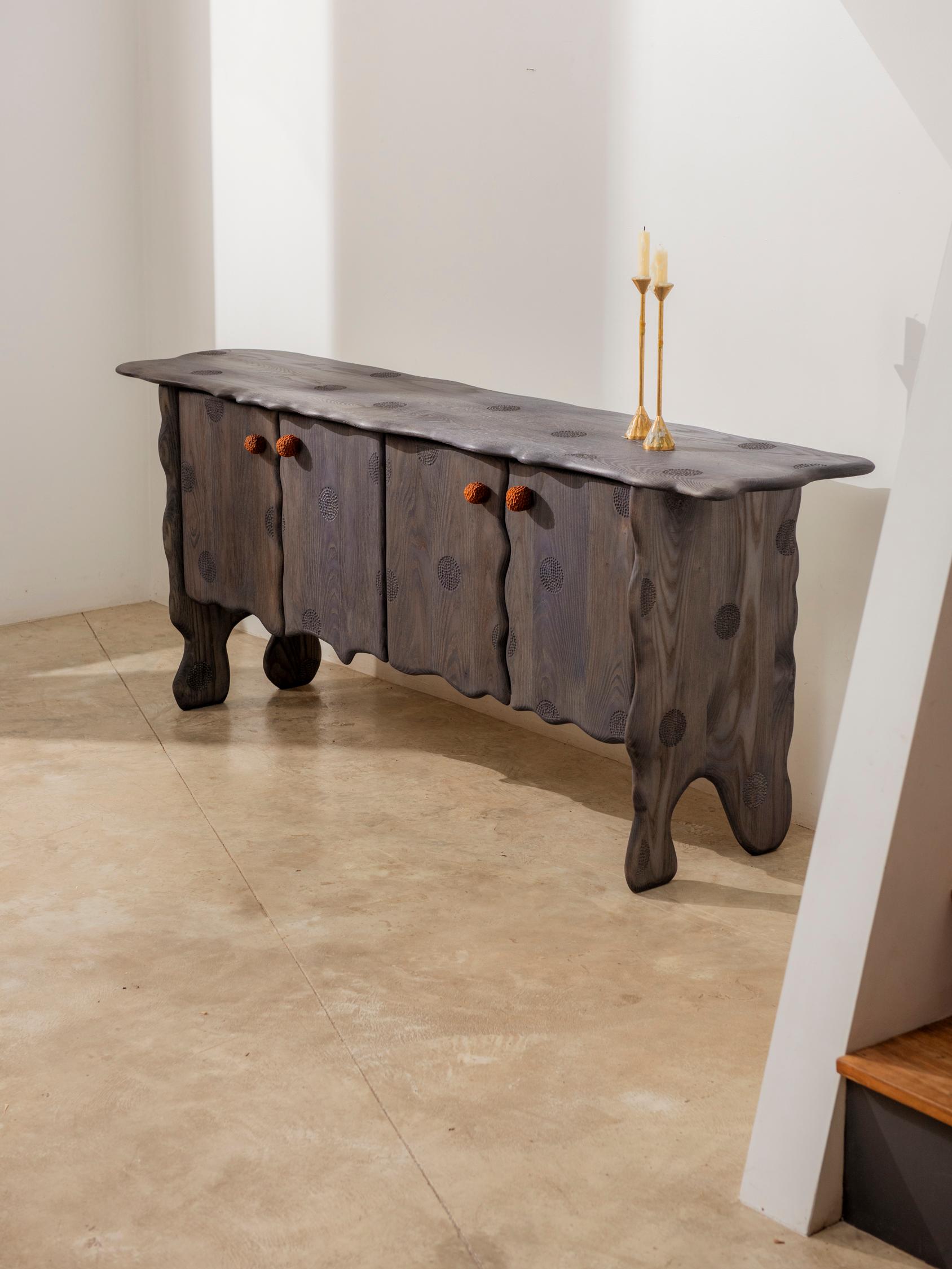 Ash Saloon Credenza by Luke Malaney