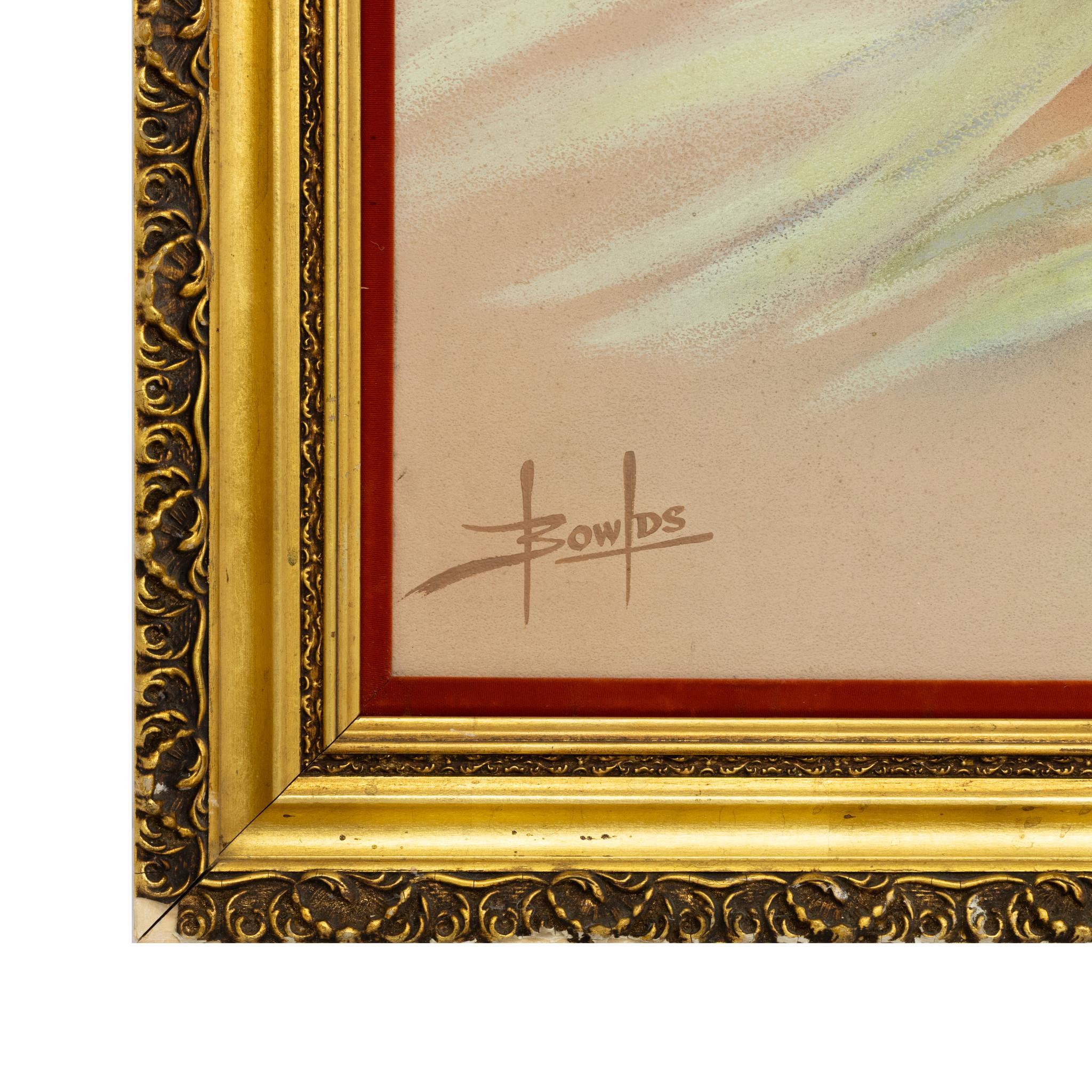 Saloon Akt Originalgemälde von Lou Bowlds (Handbemalt) im Angebot