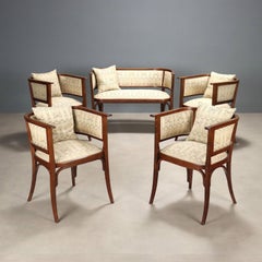 Thonet Mundus Beech Lounge  Vienna Early 20th Century