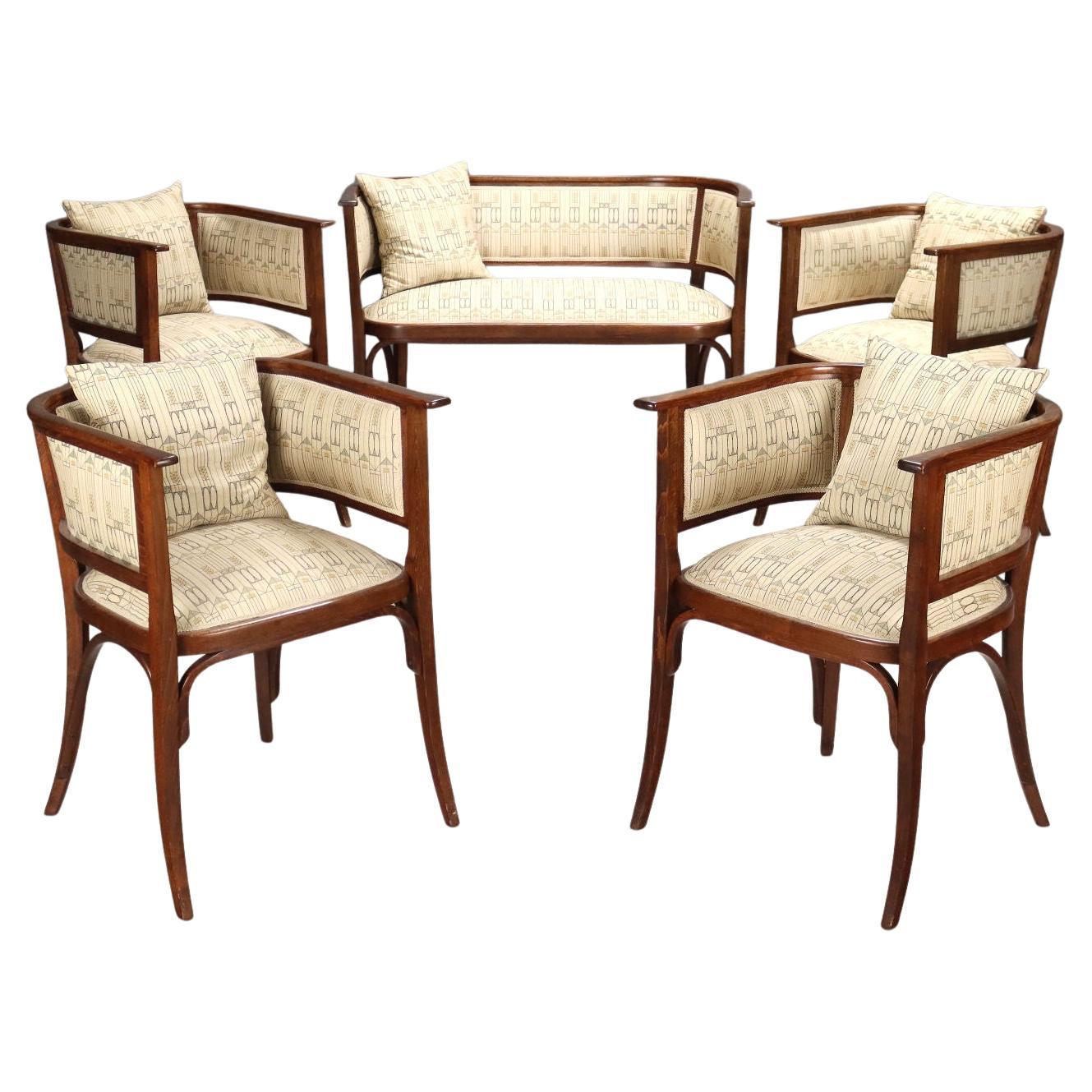 Salón Thonet Mundus Haya  Viena, principios del siglo XX