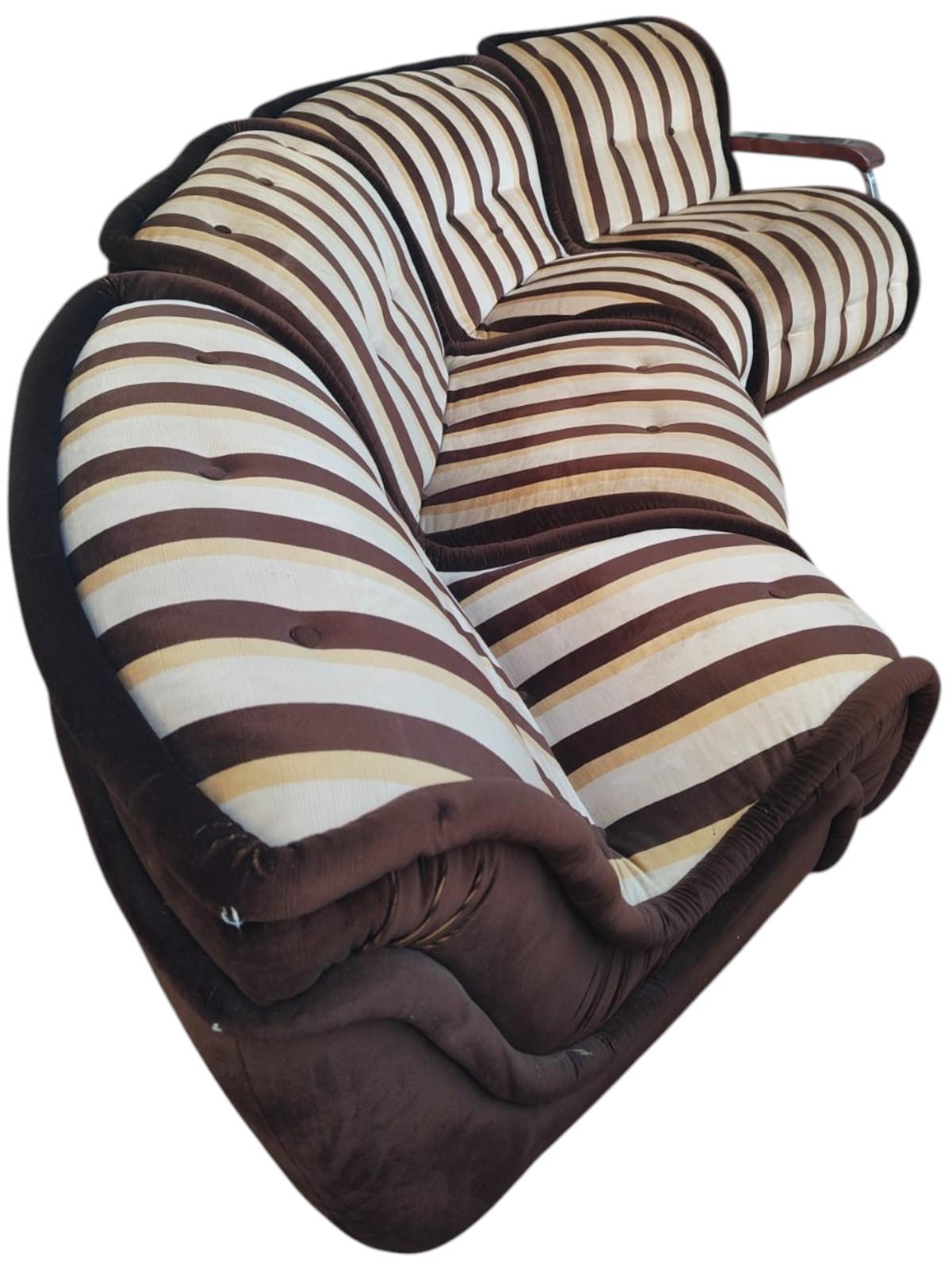 Modulare Lounge mit 4 Elementen, signiert Giuseppe Rossi di Albizzate, 1960er Jahre (Italian) im Angebot