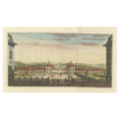 Salsta Castle in Pastoral Uppland, Schweden: Eine Dahlberg-Stickerei, 1694