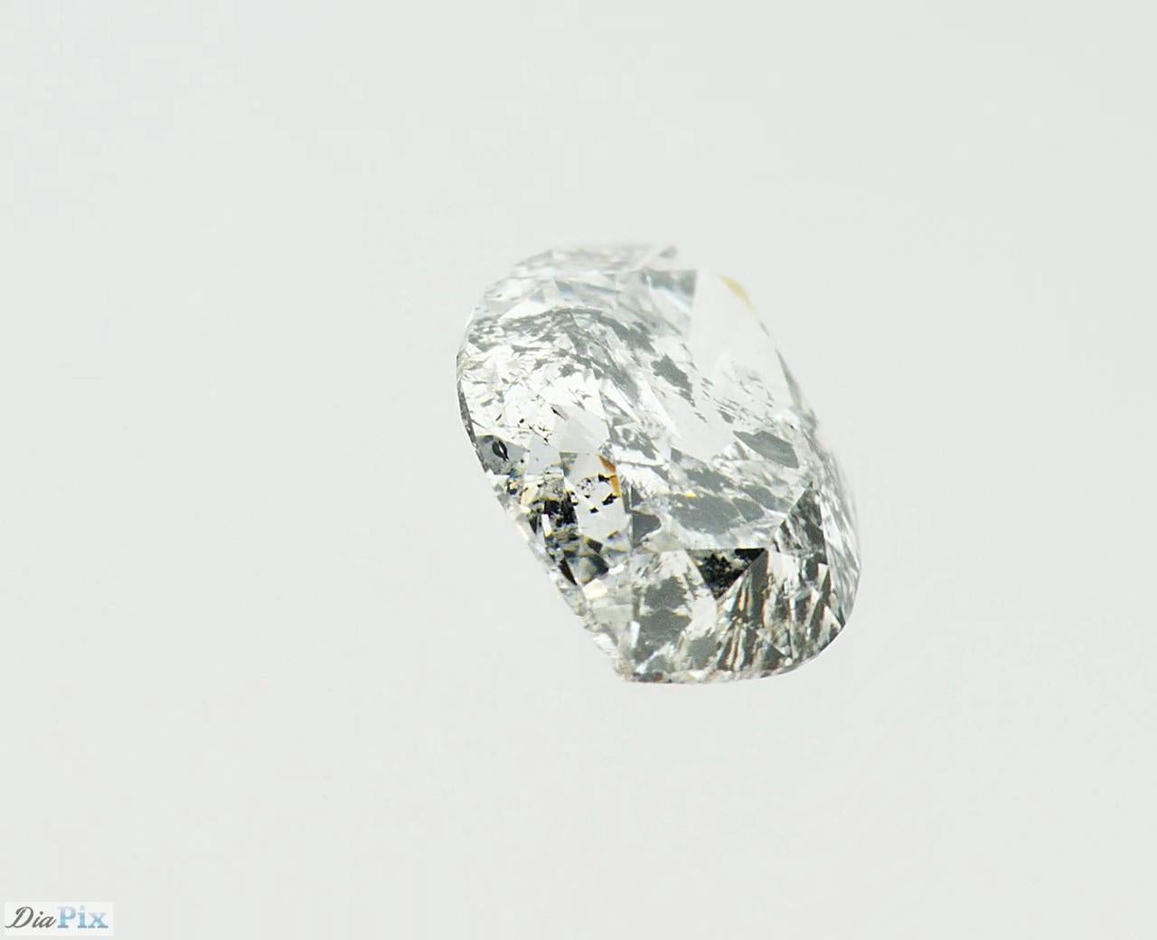 Salz-und-Pfeffer-Diamant, Marquise, 2,40 Karat im Angebot 2