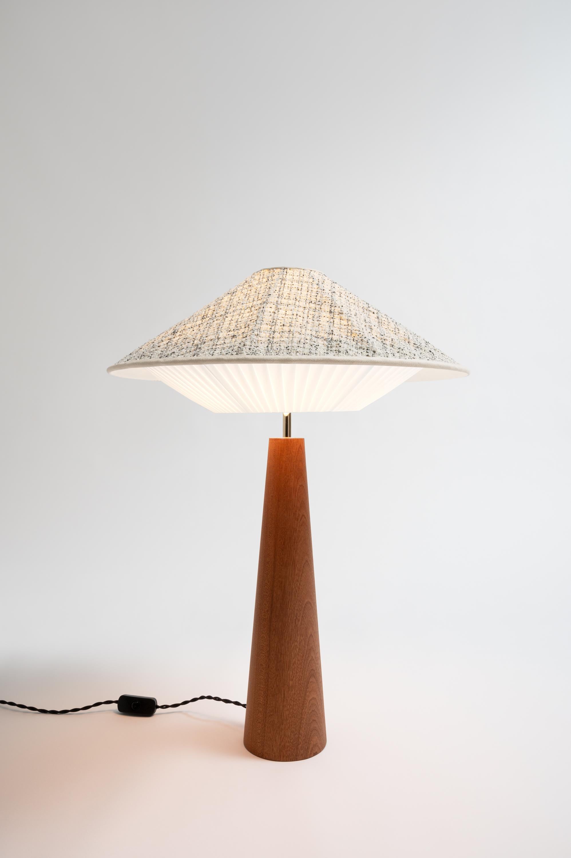 Post-Modern Salt and Pepper Otto Table Lamp by Servomuto For Sale