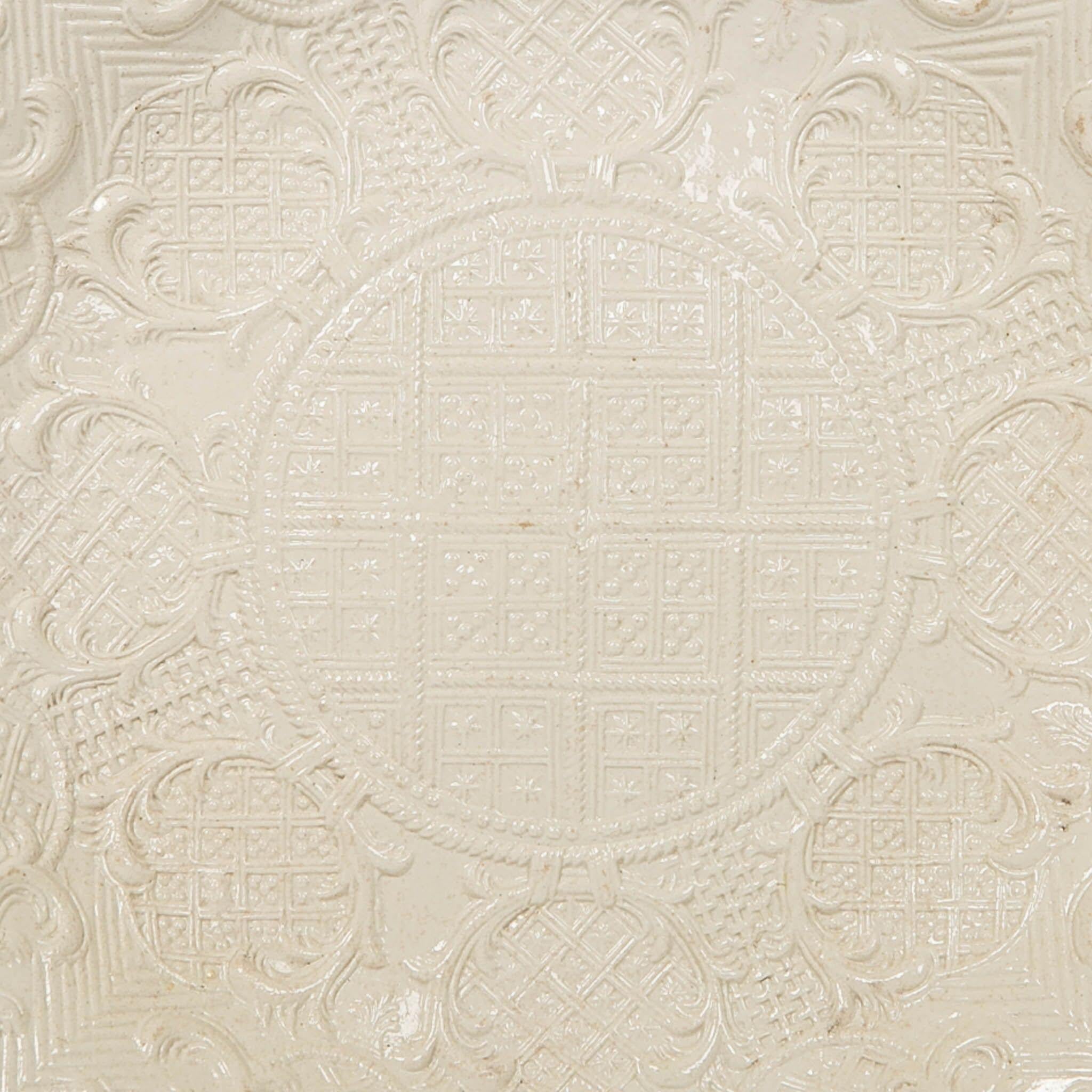 English Salt-Glazed Dish Made in England, circa 1765
