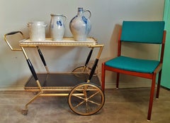 Salt Glazed Stoneware Pottery Crocks 19th Century Blue and Grey