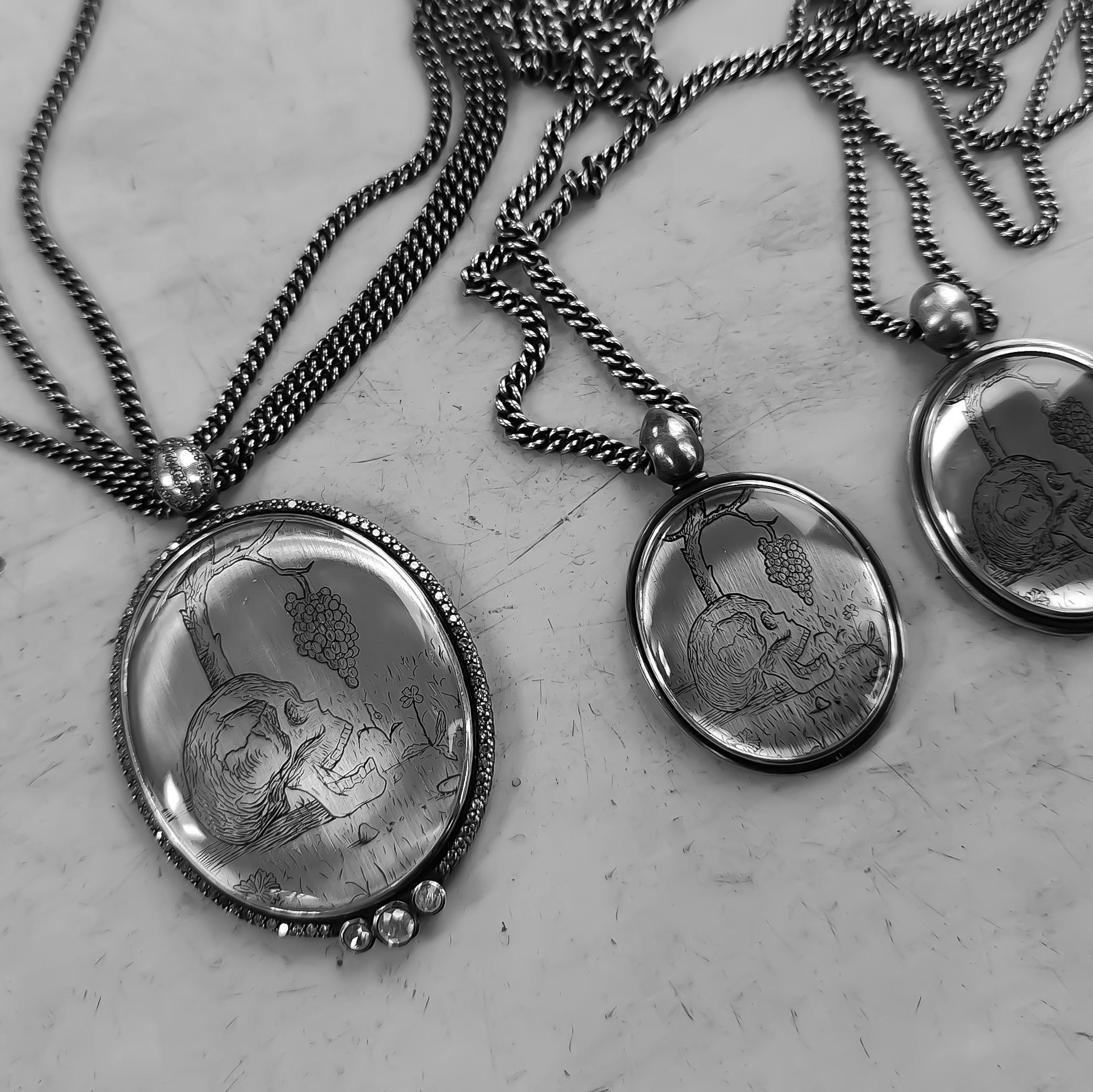 Taglio brillante Collana 