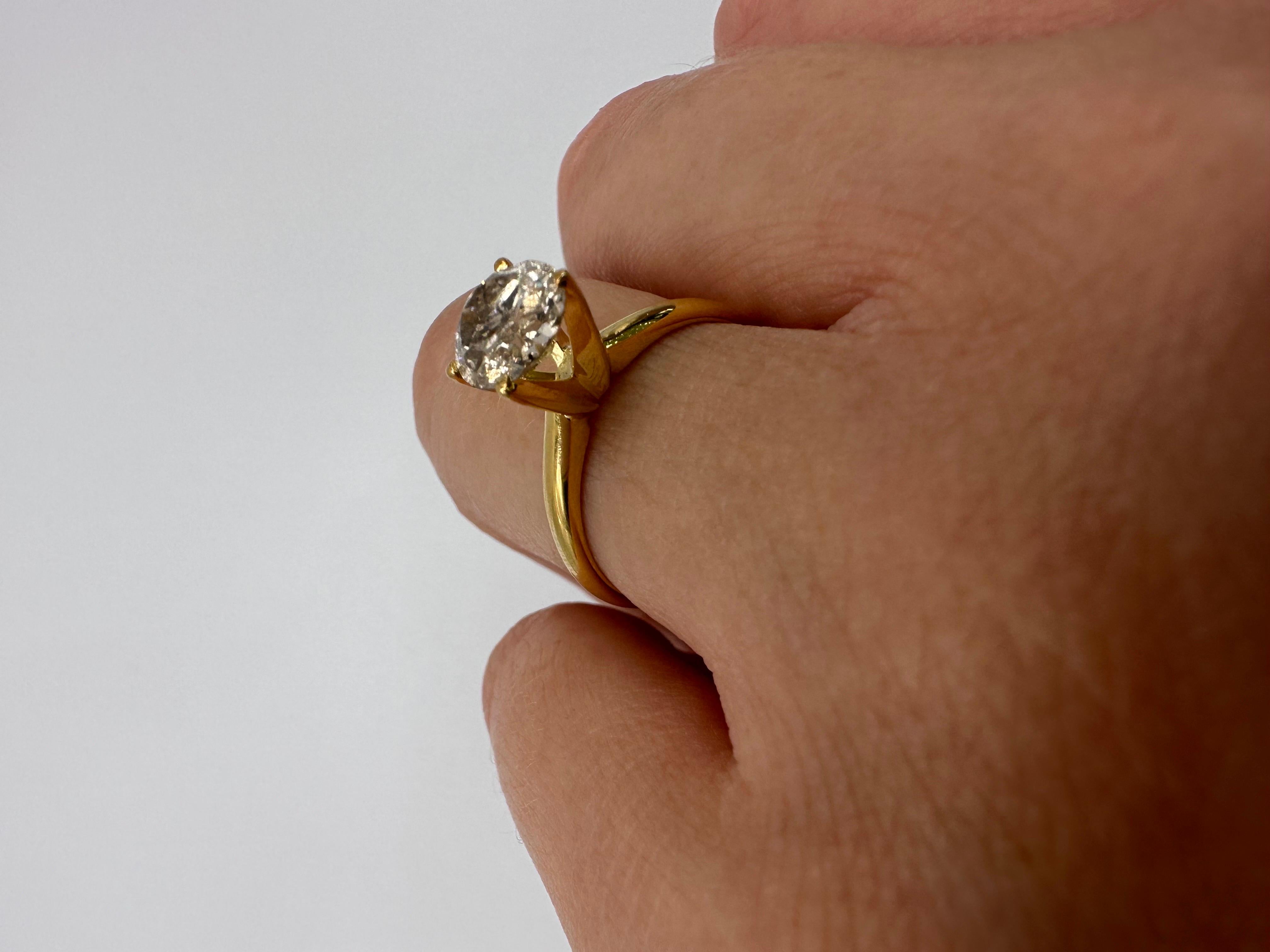 Women's or Men's Salt Pepper Diamond ring 14KT gold Engagement ring  For Sale