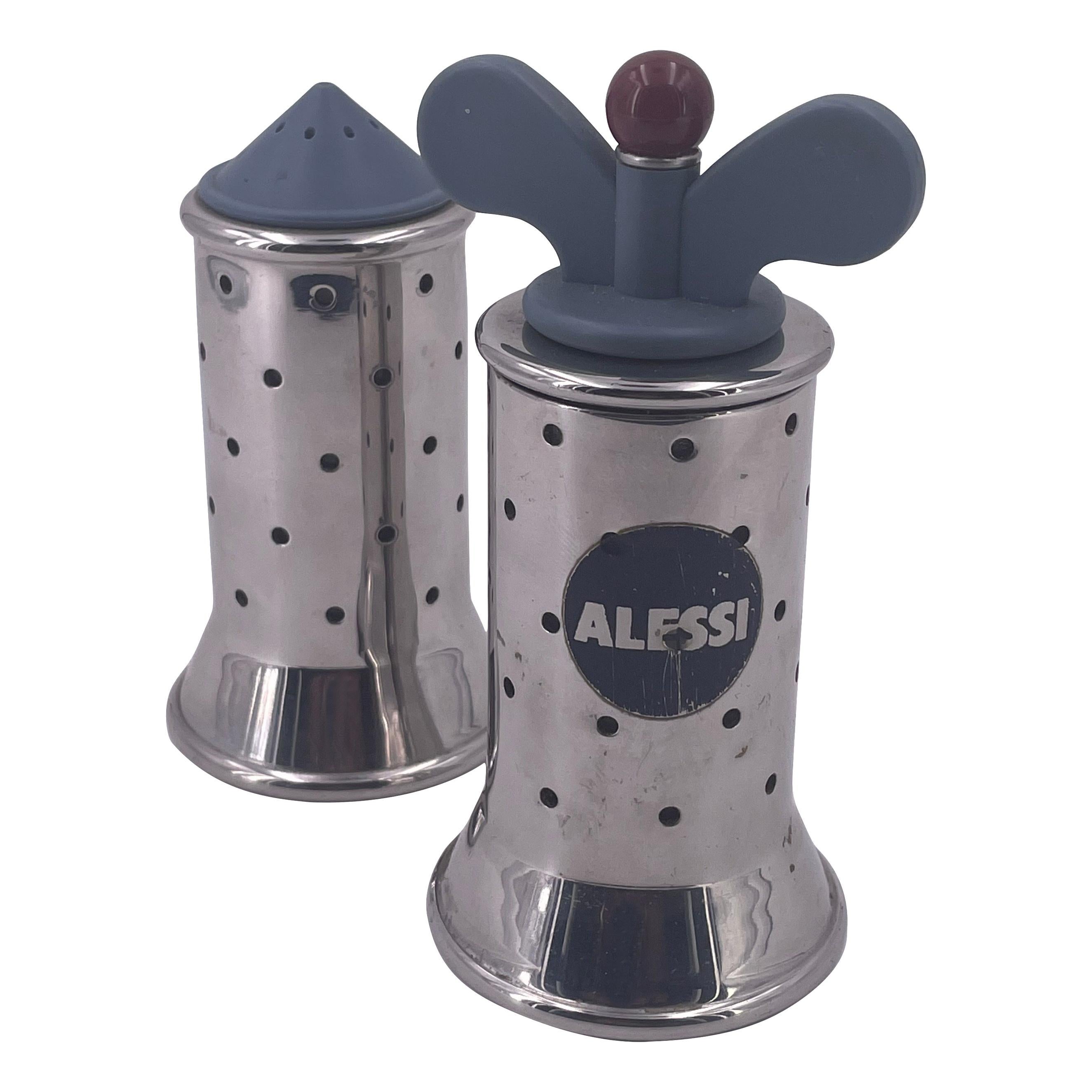 Salt & Pepper Shakers Designed by Michael Graves for Alessi Memphis Era