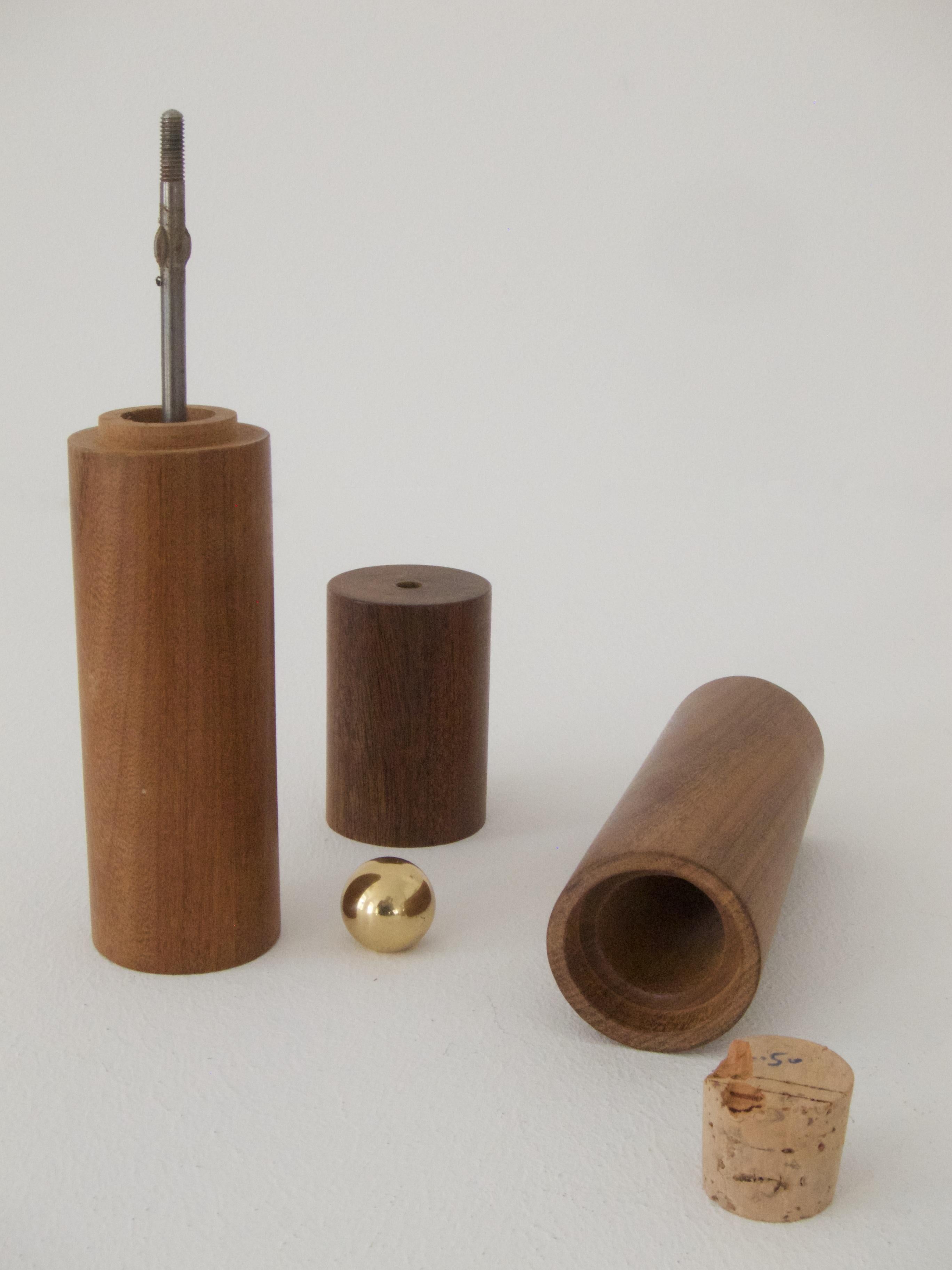 Salt Shaker and Pepper Mill by Carl Auböck In Good Condition For Sale In Vienna, AT