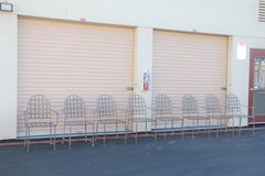Saltarini Set of 8 Metal Chairs