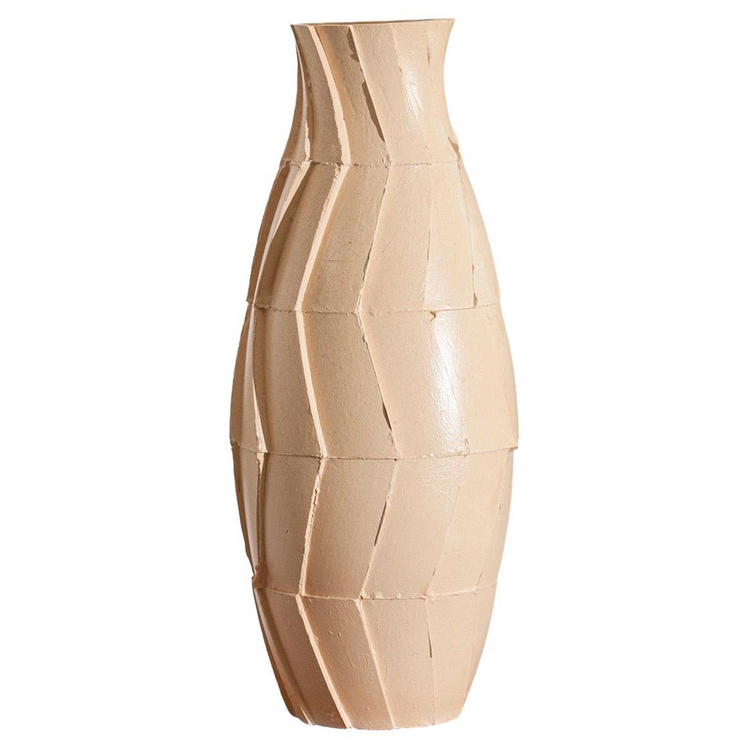 Unique Contemporary Vase - Salted Glaze Stoneware designed by Vitor  Agostinhp For Sale at 1stDibs