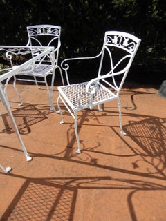 Salterini Card Table and Chairs Mt Vernon Pattern