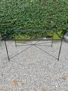 Salterini Hand Crafted Wrought Iron Dining Table