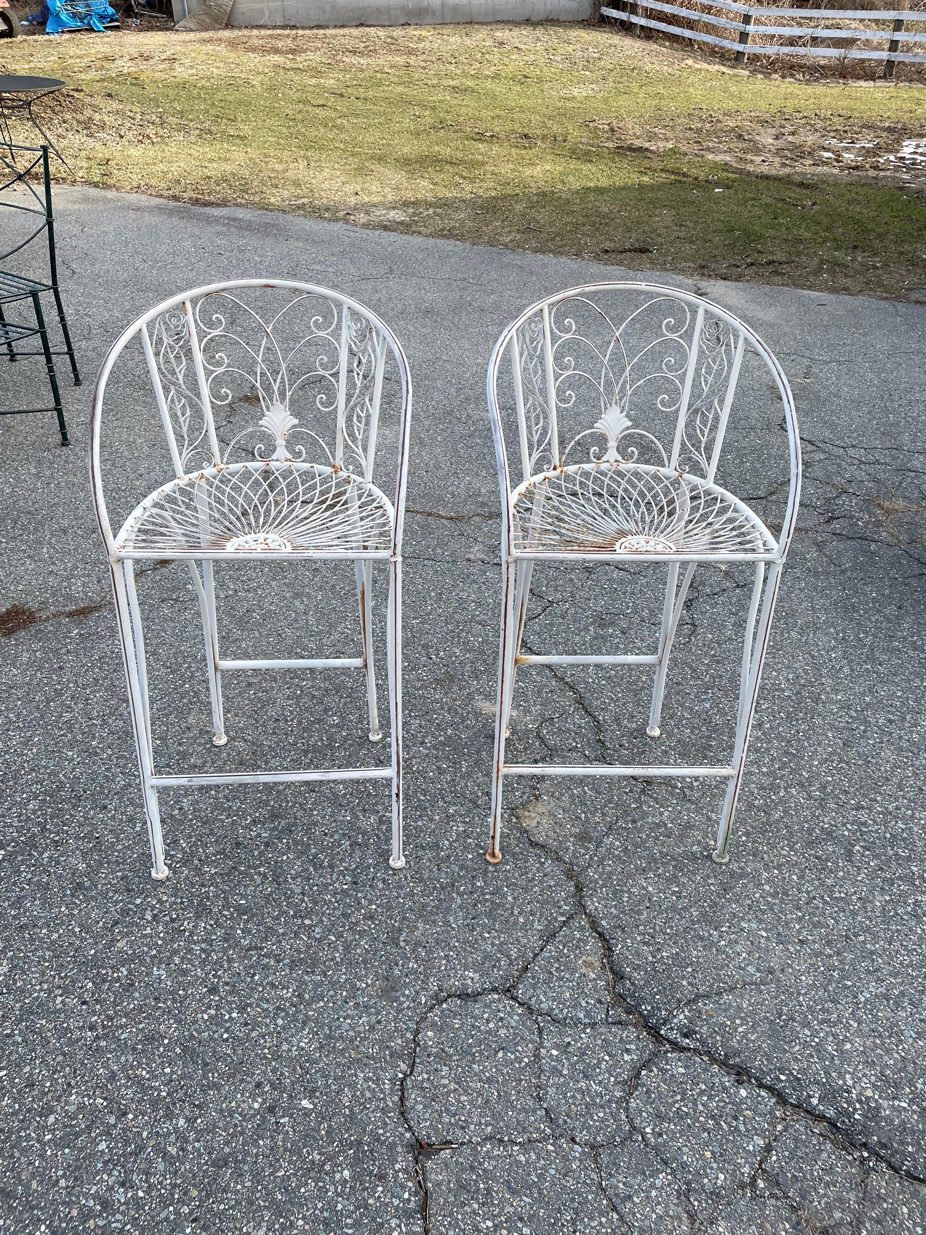 Salterini Wrought Iron Seating For Sale 2