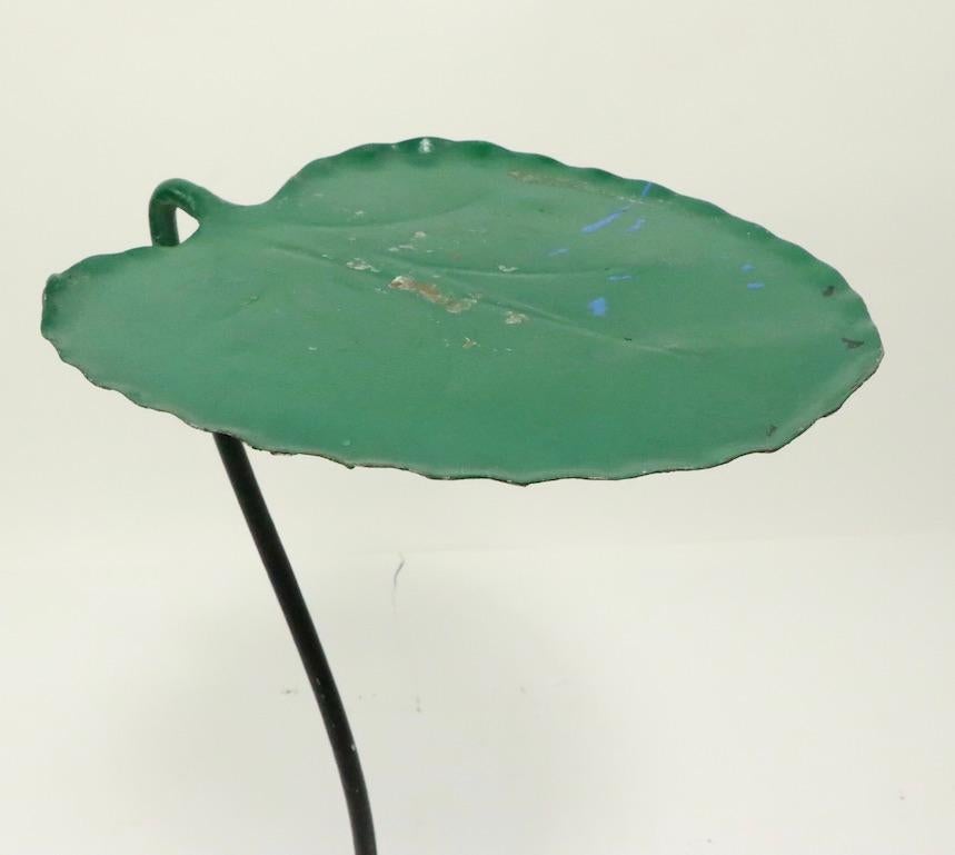 Mid-Century Modern Salterini Lily Pad Leaf Table