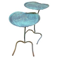 salterini lotus leaf patio tables