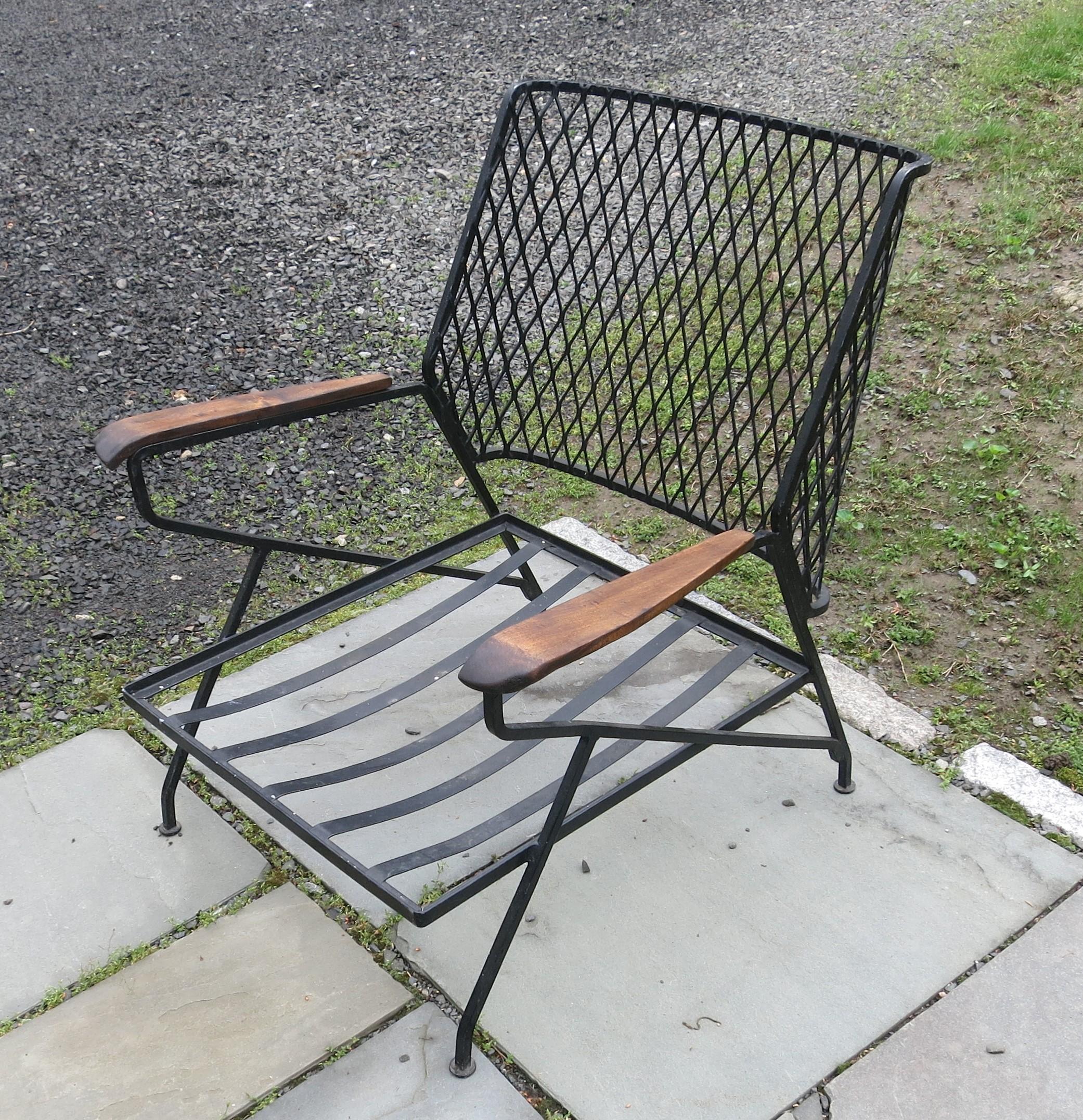 Salterini Lounge Chair by Maurizio Tempestini, 1950s In Good Condition For Sale In Newtown, CT