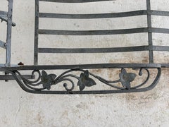 Salterini Mount Vernon Chaise Lounge, Original Verdi Gris Finish, 1940s