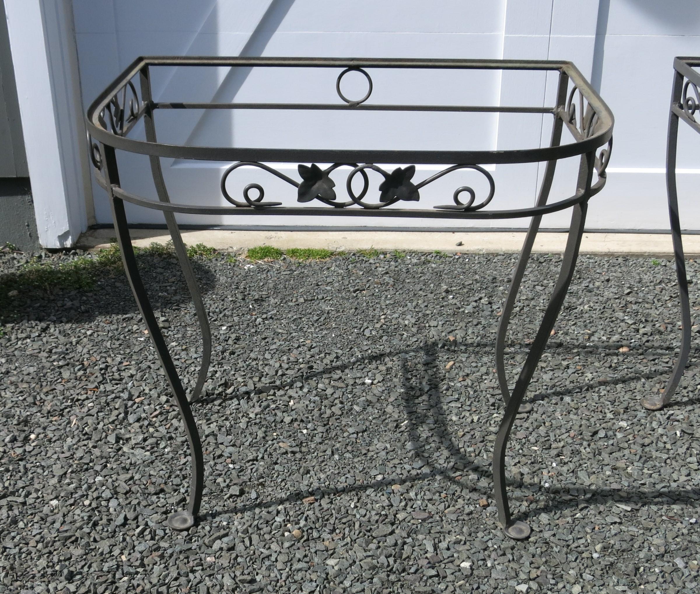 Vintage Salterini Mt. Vernon Demi Lunes a Par.  Par difícil de encontrar.  Mide 32,5' de ancho x 24,5