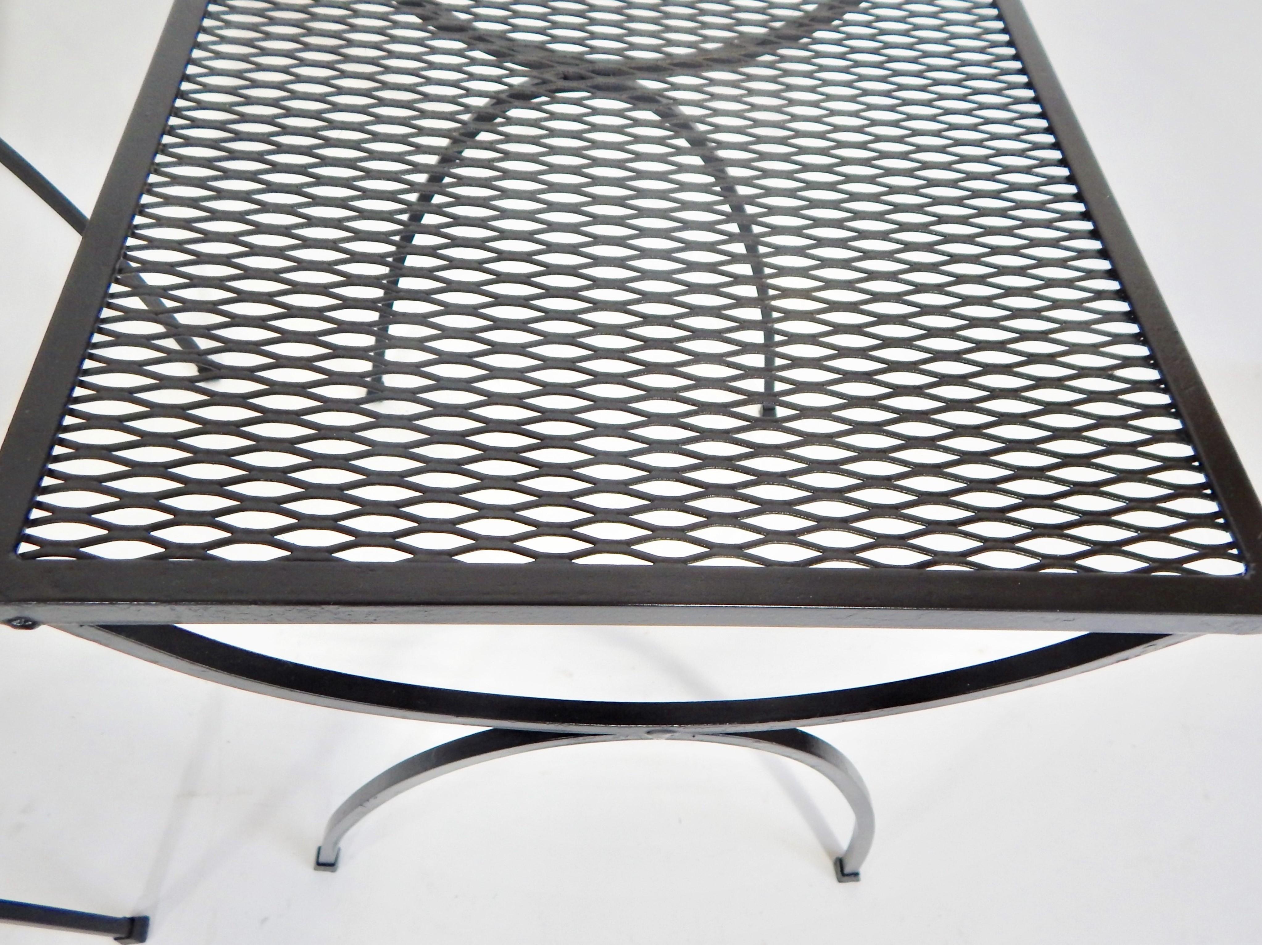 Salterini Nesting Tables Black Mid Century 3