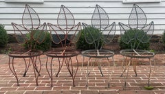 Salterini Palm Leaf Back Chairs