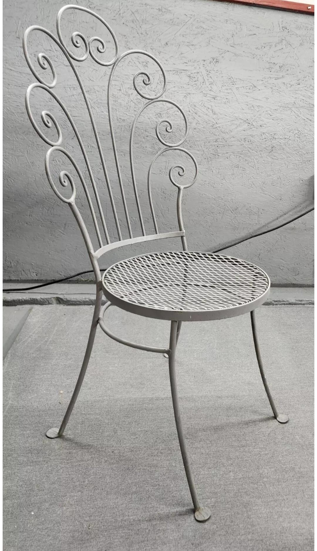 20th Century Salterini Patio Dining Set 7 Pieces For Sale