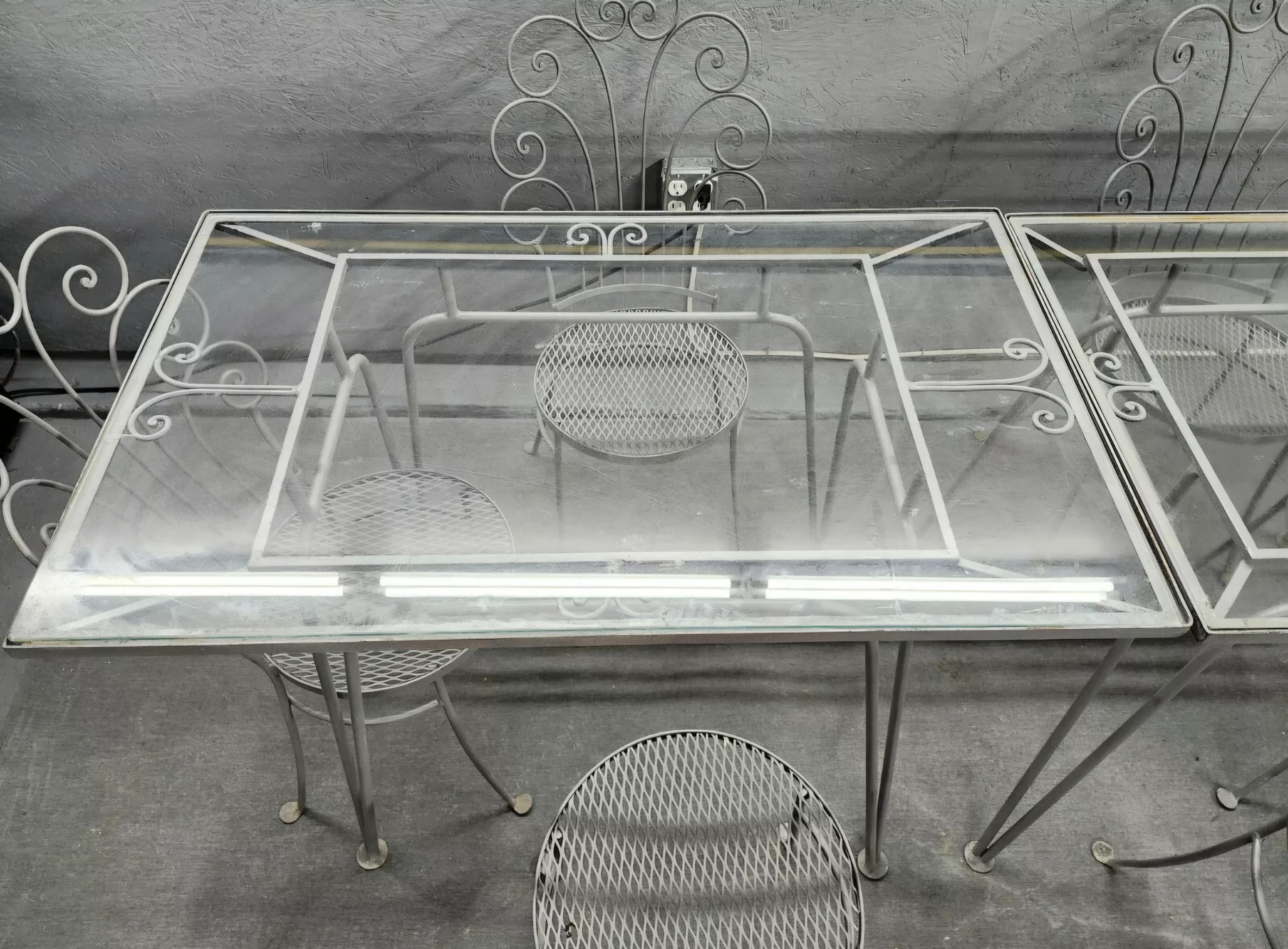 Salterini Patio Dining Set 7 Pieces For Sale 2