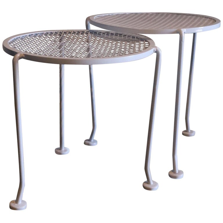 Salterini Patio Nesting Tables, Set of 2 at 1stDibs