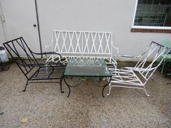 Salterini Patio Set 4-Piece Mt Vernon Ready to be Restored