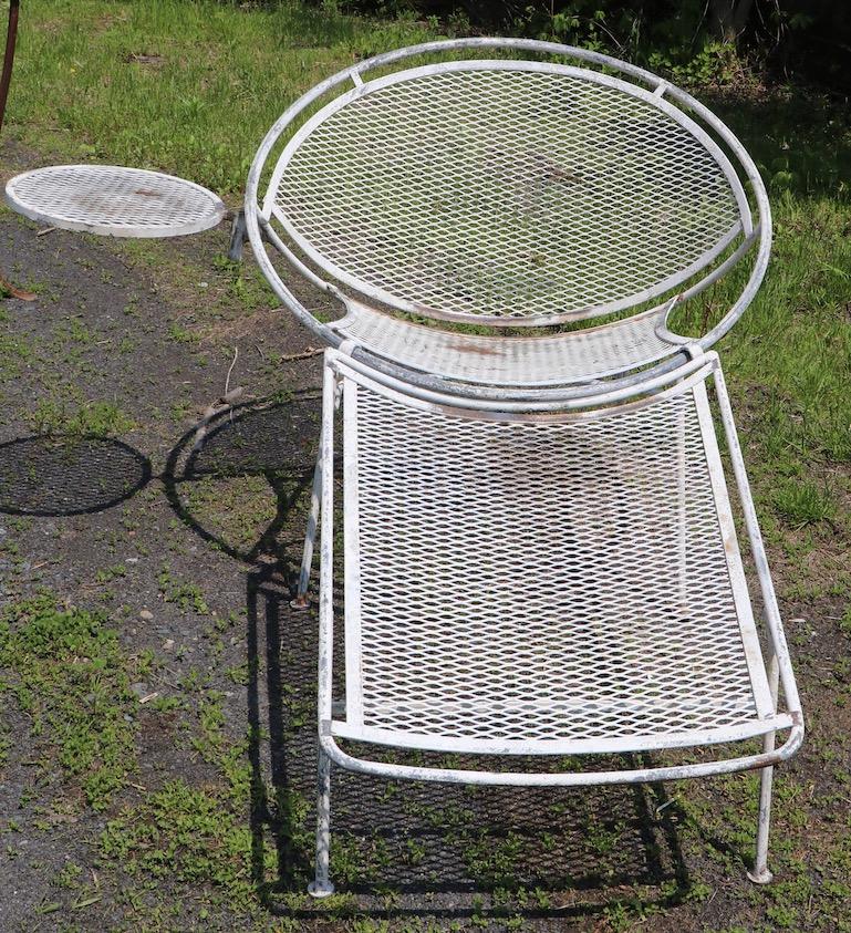 20th Century Salterini Radar Lounge Chair with Table Surface