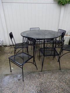 Salterini Ribbon Dining Set 7-Piece by Maurizio Tempestini