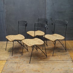Salterini Ribbon Garden Rope Chairs Tempestini Iron Ribbon Series Patio Rush